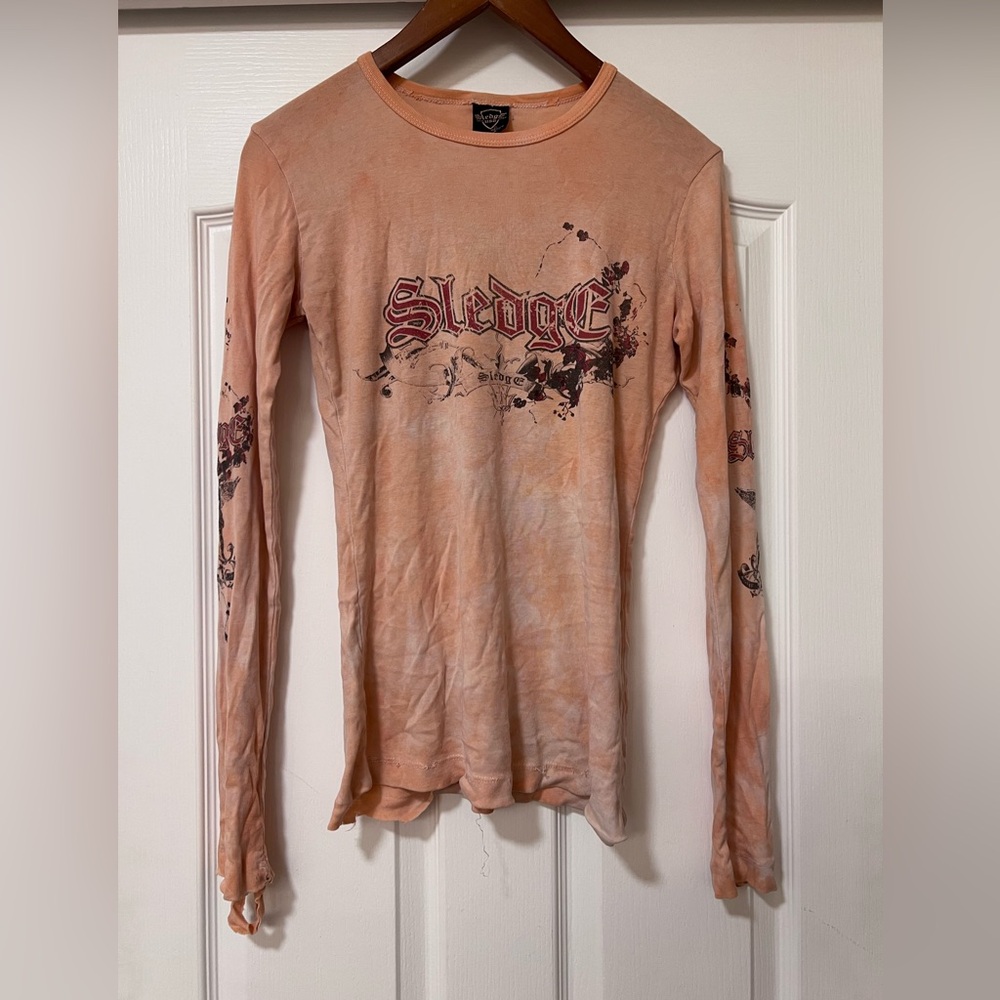 Sledge Long Sleeve - USA - Medium - Y2k